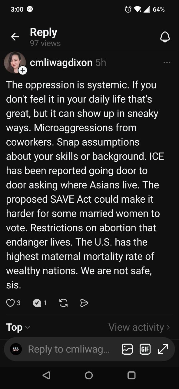 photo 3 2026 02 10 03 14 10 No, Leftist. Stay in America. Fil-Am, That Includes You.