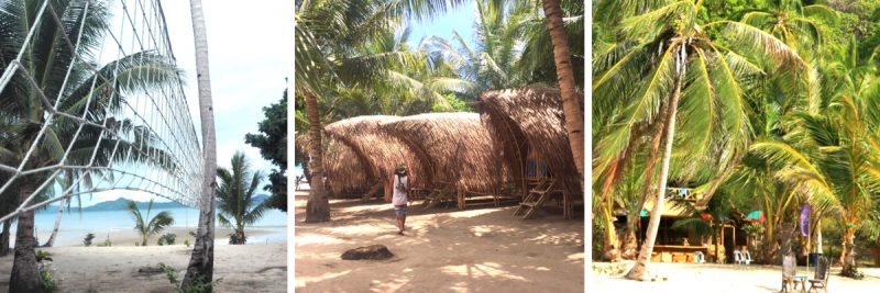 best beach resort in palawan BAYOG BEACH CAMPSITE