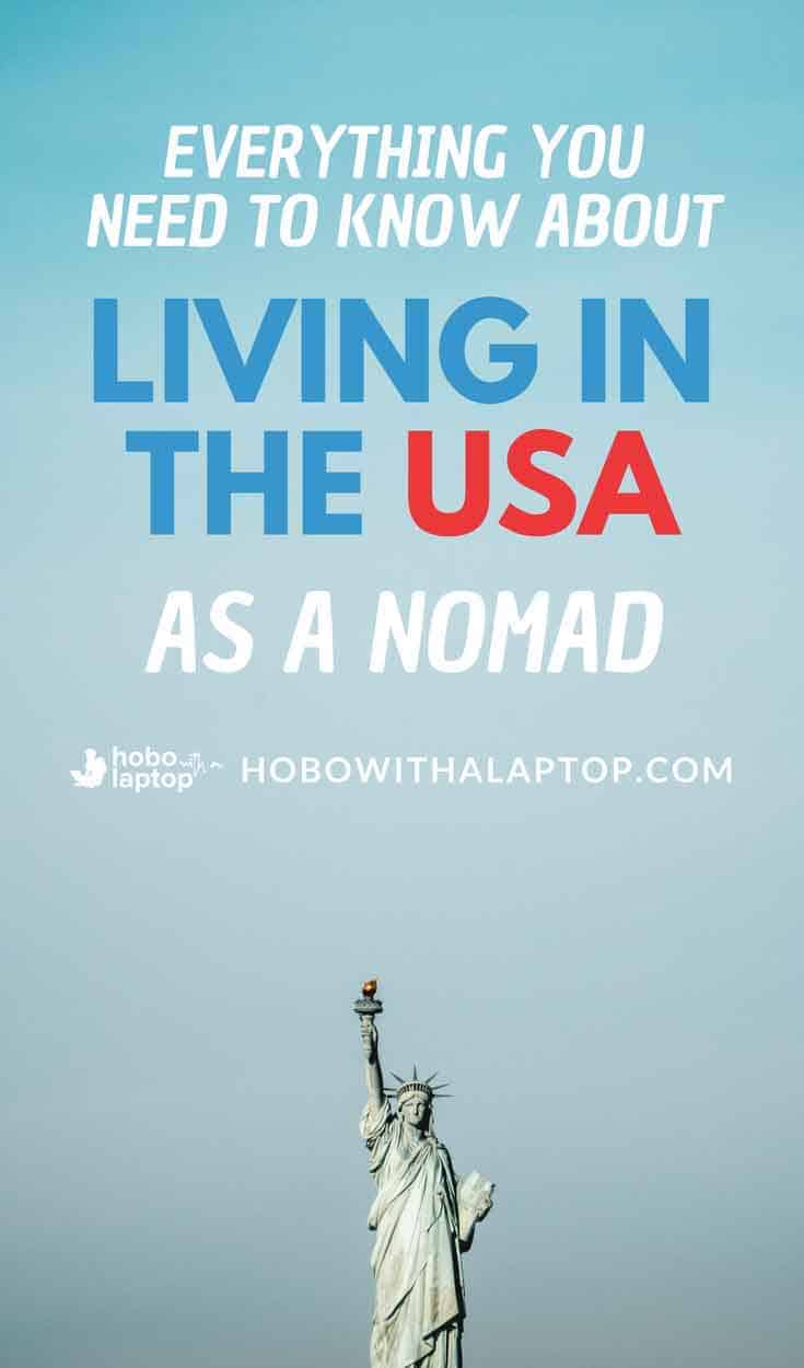 living in the USA nomad